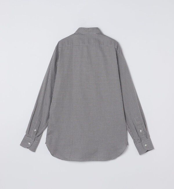 SHIPS「GUY ROVER: ギンガムチェック ワイドカラー シャツ」|シャツ・ブラウス|