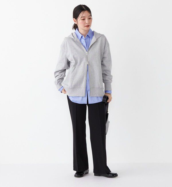 SHIPS Colors 「SHIPS Colors:〈手洗い可能〉USA 裏毛 ジップ フーディー」|パーカー|