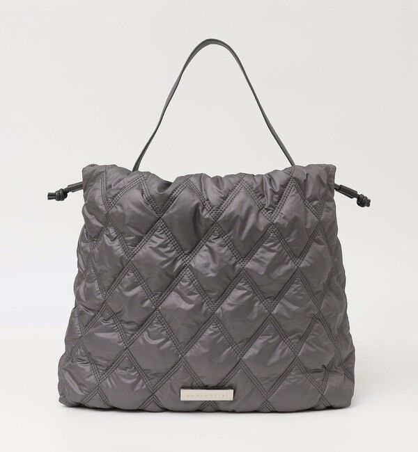 quaranciel「quaranciel: キルティング ワンハンドル ドロスト トート バッグ（A4対応）」|トートバッグ|