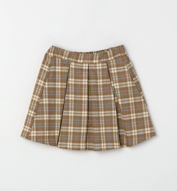 SHIPS Colors 「SHIPS Colors:100～140cm /〈洗濯機可能〉 リンク チェック スカート」|スカート|