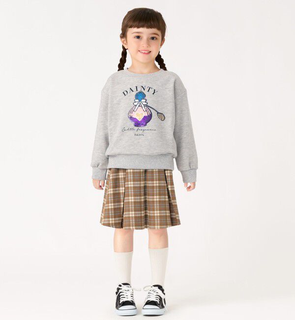 SHIPS Colors 「SHIPS Colors:100～140cm /〈洗濯機可能〉 リンク チェック スカート」|スカート|