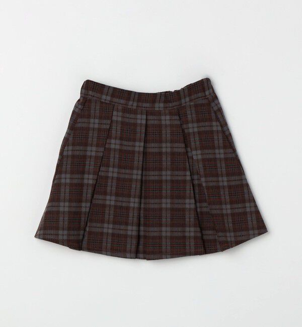 SHIPS Colors 「SHIPS Colors:100～140cm /〈洗濯機可能〉 リンク チェック スカート」|スカート|