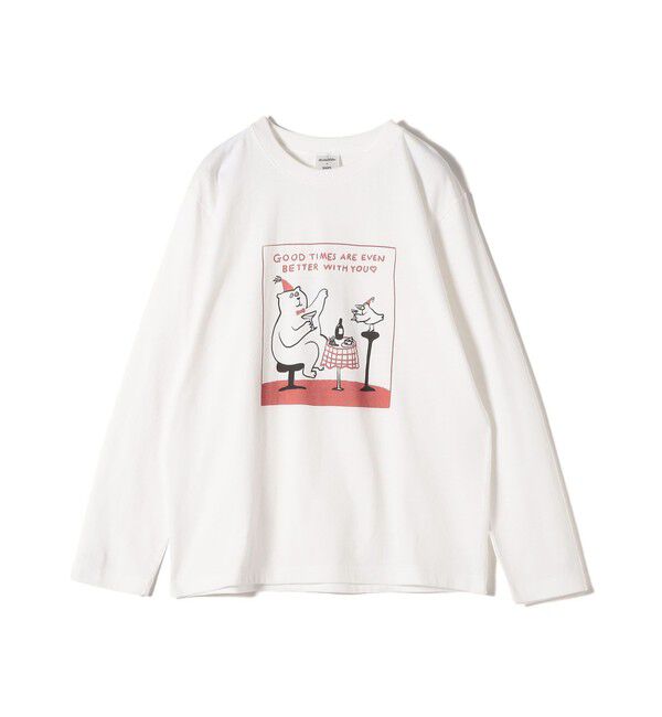 SHIPS for women「Shiomi Wada&times;SHIPS: ロンTEE」|Tシャツ・カットソー|