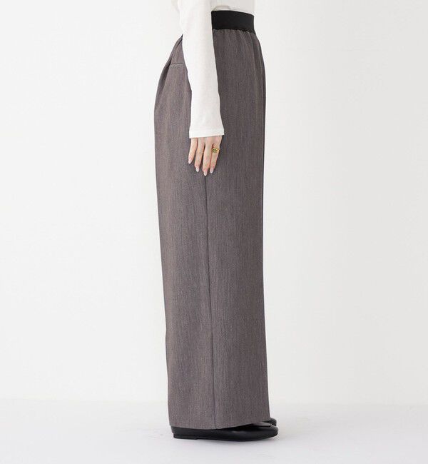 SHIPS Colors 「《予約》SHIPS Colors:〈手洗い可能〉TR ストレート ゴム パンツ2◆」|その他|