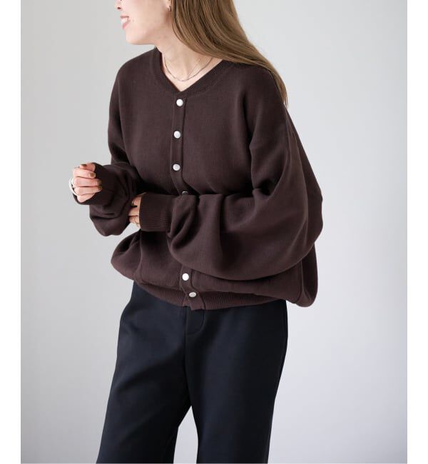 OUTDOOR PRODUCTS Usual Things「スウェットライクニットカーデ」|ニット・セーター|