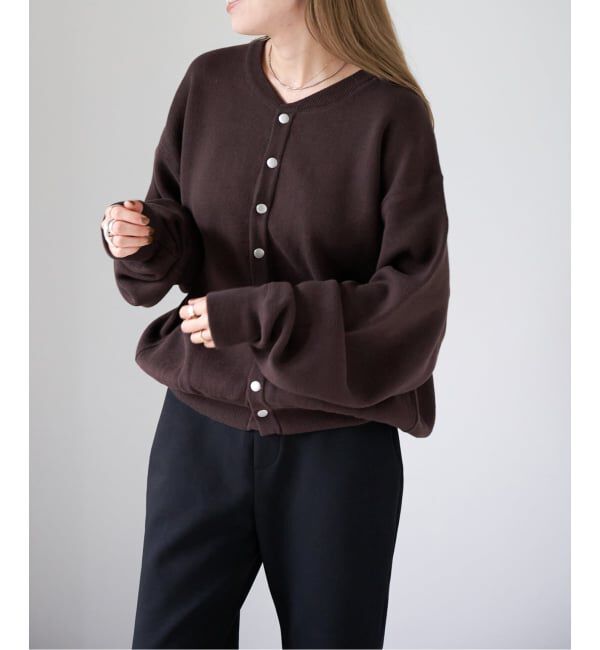 OUTDOOR PRODUCTS Usual Things「スウェットライクニットカーデ」|ニット・セーター|