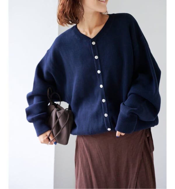 OUTDOOR PRODUCTS Usual Things「スウェットライクニットカーデ」|ニット・セーター|