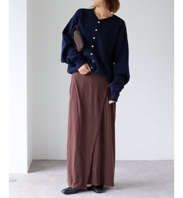 OUTDOOR PRODUCTS Usual Things「スウェットライクニットカーデ」|ニット・セーター|