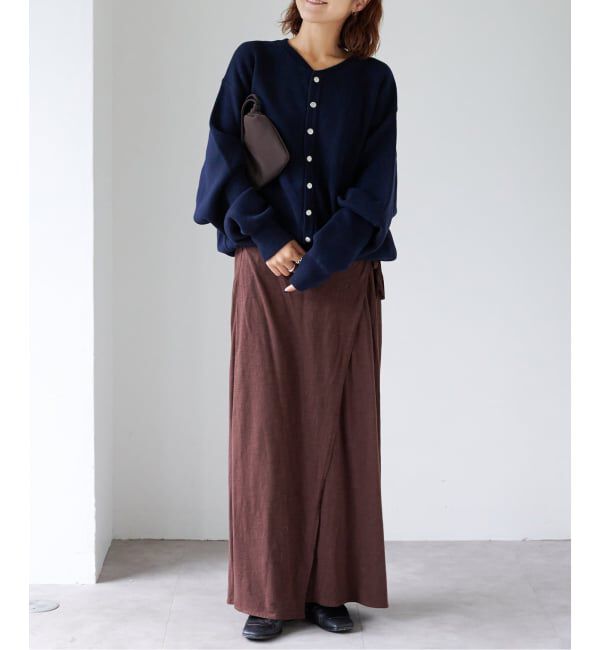 OUTDOOR PRODUCTS Usual Things「スウェットライクニットカーデ」|ニット・セーター|