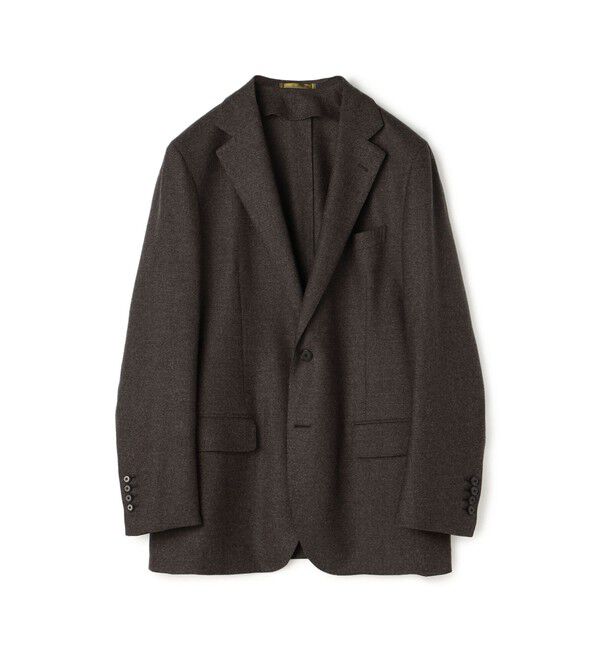 TOMORROWLAND MENS「Super130'sミルドサージ シングルブレステッド2Bジャケット Drago Swing」|テーラードジャケット|57 カーキ