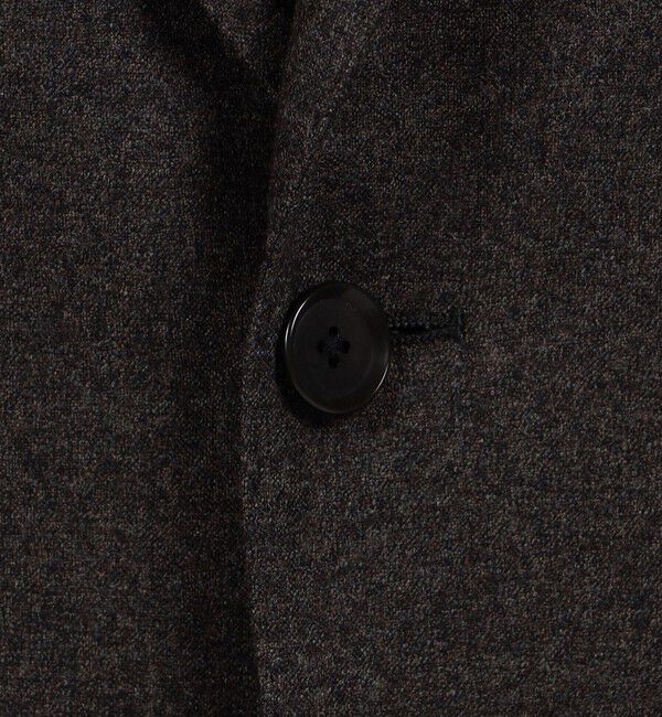 TOMORROWLAND MENS「Super130'sミルドサージ シングルブレステッド2Bジャケット Drago Swing」|テーラードジャケット|