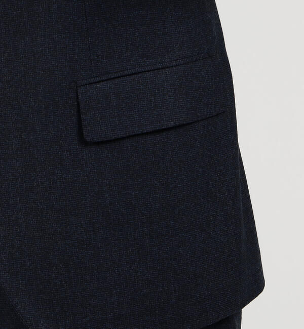 TOMORROWLAND MENS「Super130'sミルドサージ シングルブレステッド2Bジャケット Drago Swing」|テーラードジャケット|