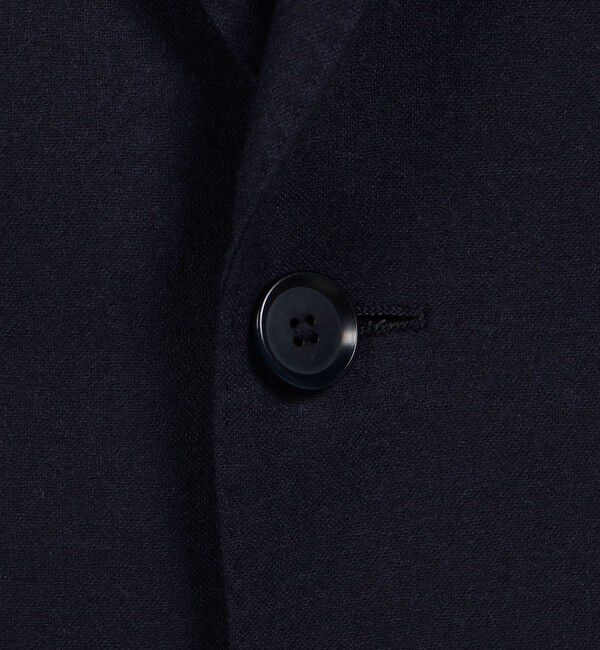 TOMORROWLAND MENS「Super130'sミルドサージ シングルブレステッド2Bジャケット Drago Swing」|テーラードジャケット|