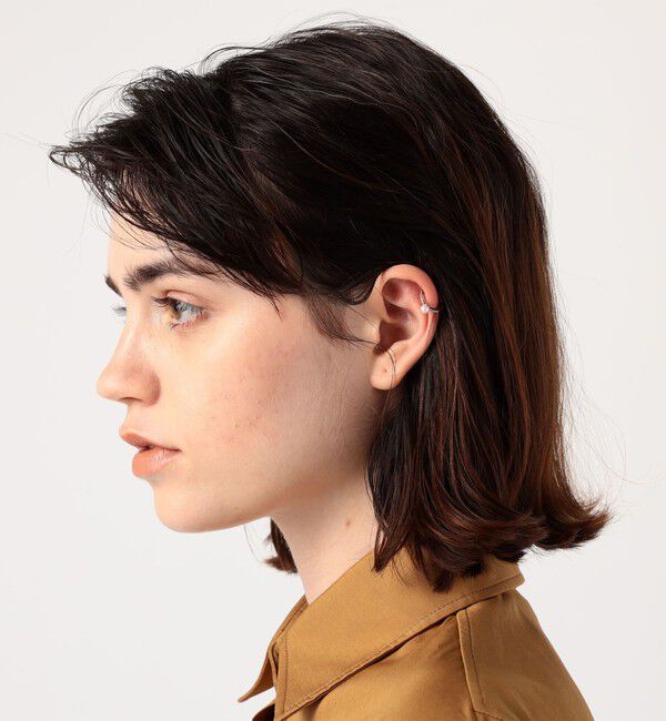 TOMORROWLAND GOODS「Hirotaka アコヤパール ダイヤモンド イヤーカフ」|イヤリング|