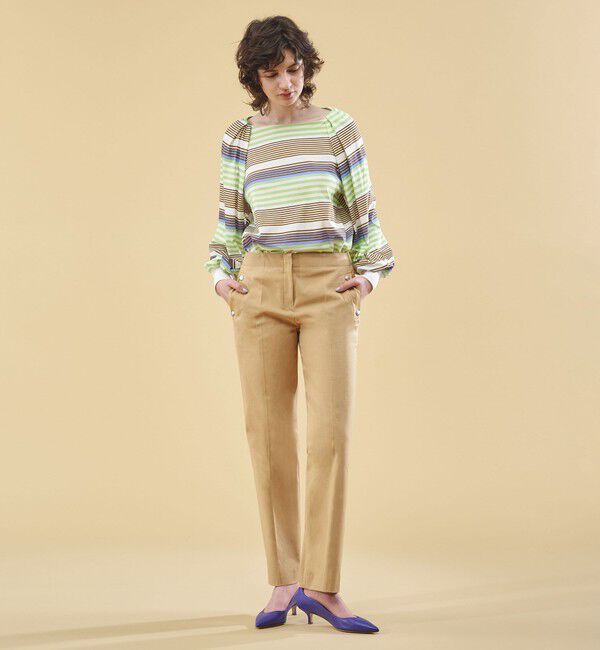 DES PRES「プレーンコットンストレッチ スリムパンツ」|その他|