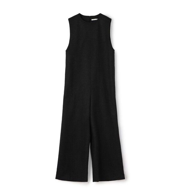 GALERIE VIE「ウールサキソニー サロペット」|オールインワン|17 チャコールグレー