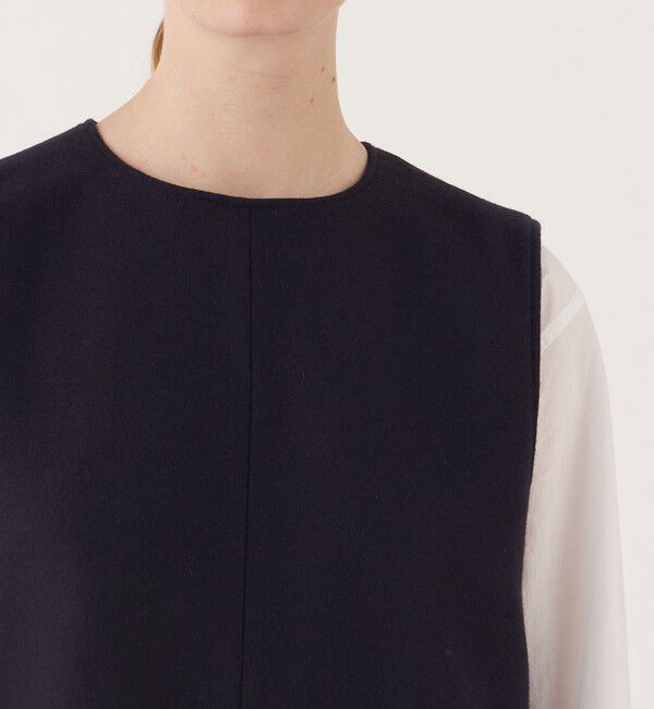 GALERIE VIE「ウールサキソニー サロペット」|オールインワン|