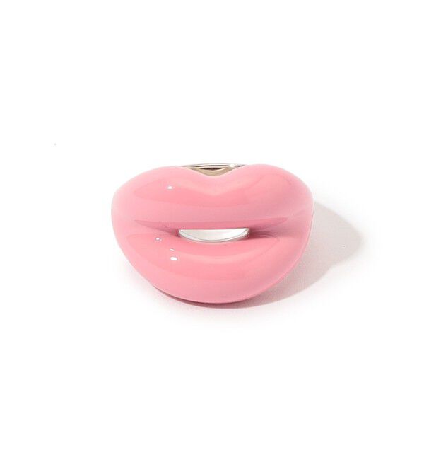 TOMORROWLAND GOODS「HOTLIPS BY SOLANGE リップモチーフリング」|リング|31 ライトピンク