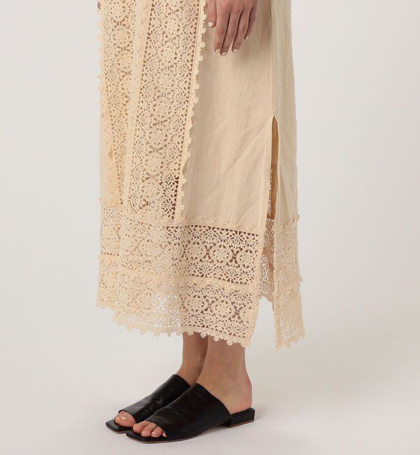 TOMORROWLAND GOODS「BY MALENE BIRGER  DELANE  レースコンビドレス」|ワンピース|