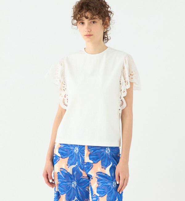 TOMORROWLAND collection「バスクジャージー フレアスリーブプルオーバー」|Tシャツ・カットソー|