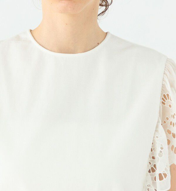 TOMORROWLAND collection「バスクジャージー フレアスリーブプルオーバー」|Tシャツ・カットソー|