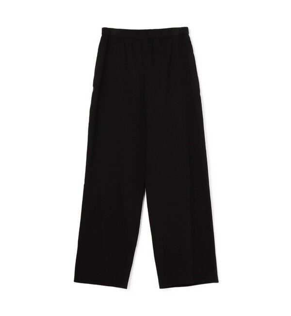 Edition「リネングログラン ワイドスラックス」|スラックス|19 ブラック