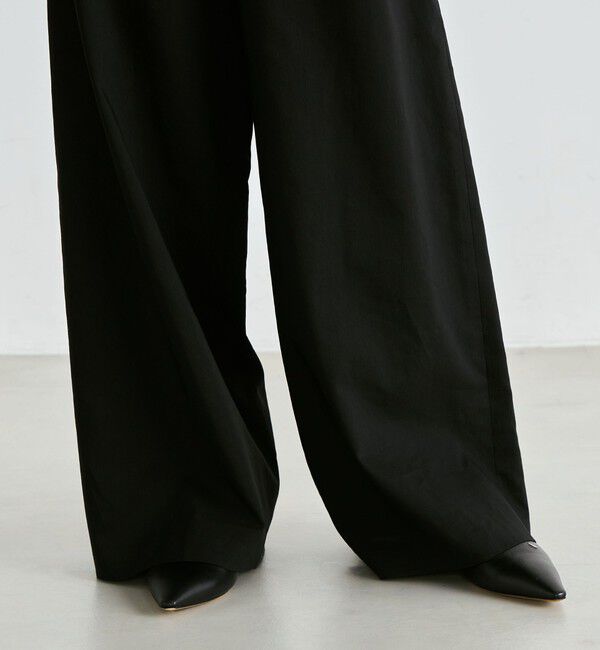 Edition「リネングログラン ワイドスラックス」|スラックス|