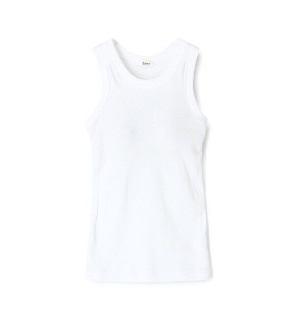 Edition「Edition &times; OUR WACOAL CUP IN TANK TOP」|タンクトップ|11 ホワイト
