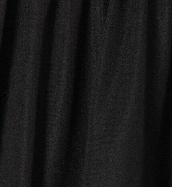 Ballsey「シアートリコット シャーリングネックブラウス」|シャツ・ブラウス|