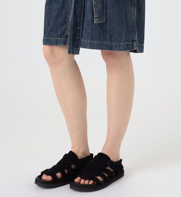 JAMES PERSE「コットンデニム ベルテッドシャツワンピース WCID6947」|ワンピース|