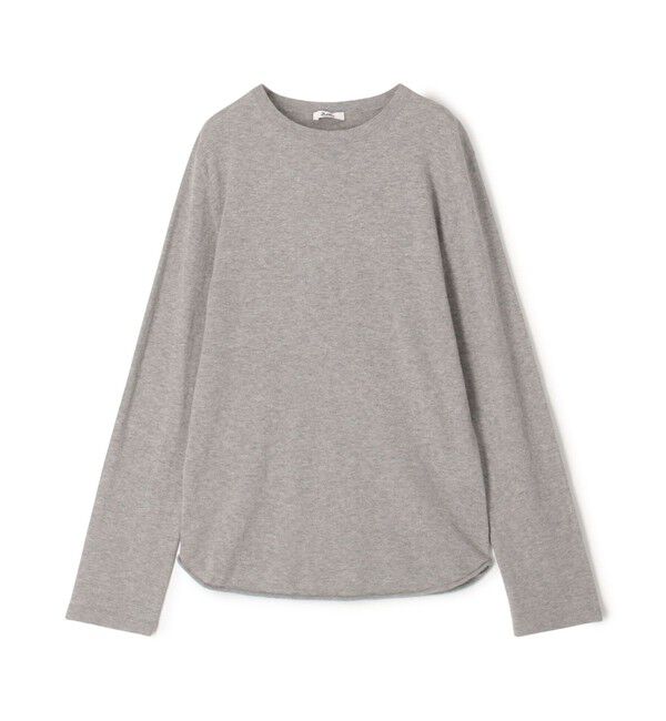 Edition「コットンカシミヤ ロングスリーブニット」|ニット・セーター|16 グレー系