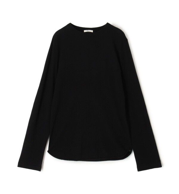 Edition「コットンカシミヤ ロングスリーブニット」|ニット・セーター|19 ブラック