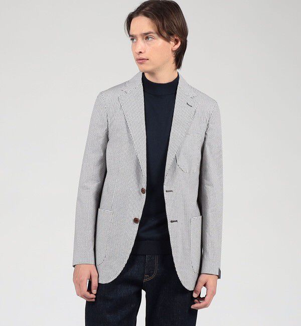 TOMORROWLAND BUYING WEAR「Errico Formicola コットン シングルブレステッド2Bジャケット」|テーラードジャケット|