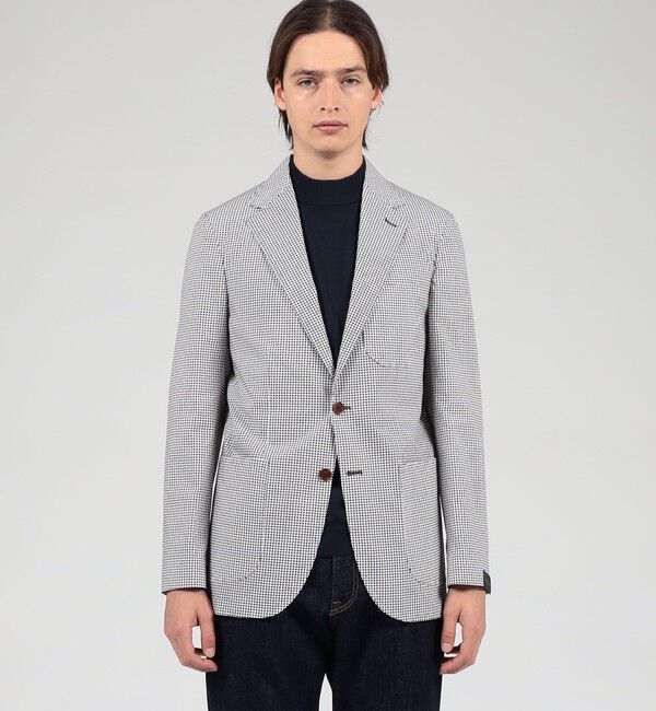 TOMORROWLAND BUYING WEAR「Errico Formicola コットン シングルブレステッド2Bジャケット」|テーラードジャケット|