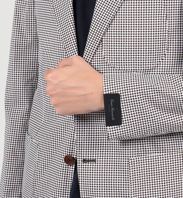 TOMORROWLAND BUYING WEAR「Errico Formicola コットン シングルブレステッド2Bジャケット」|テーラードジャケット|