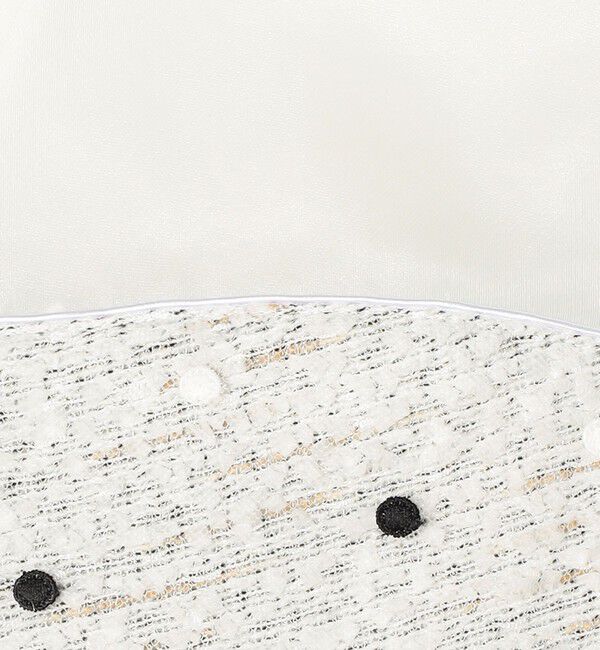 Ballsey「ラッピングツイード Vカラーショートジレ」|ベスト・ジレ|