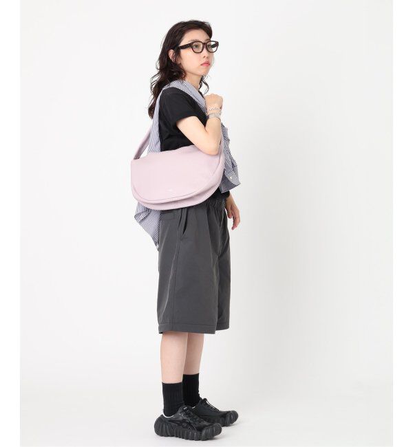  「【blancle/ ブランクレ】別注 S.LETHER Semi circle half shoulder」|ショルダー・メッセンジャー|