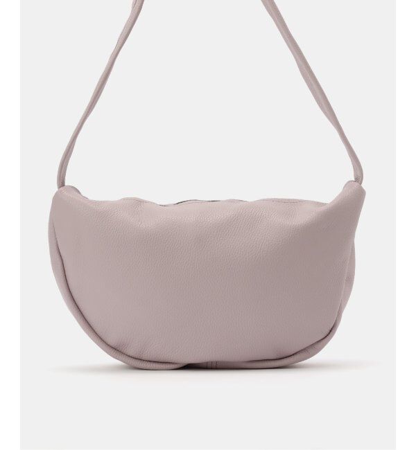  「【blancle/ ブランクレ】別注 S.LETHER Semi circle half shoulder」|ショルダー・メッセンジャー|