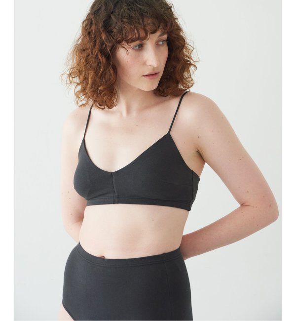 EMILYWEEK「【RESET】オーガニックコットン混 サニタリーショーツ（ブラック、ベージュ）」|インナー|