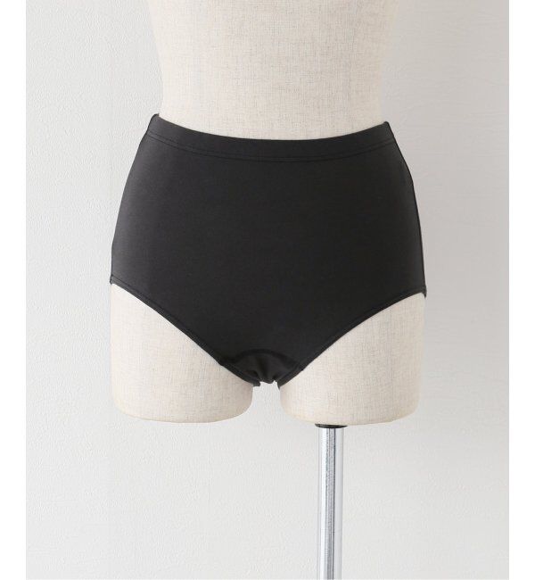 EMILYWEEK「【RESET】オーガニックコットン混 サニタリーショーツ（ブラック、ベージュ）」|インナー|