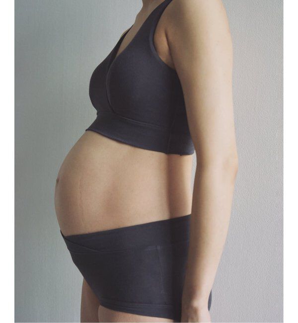 EMILYWEEK「【for MOM】オーガニックコットン混 ローライズショーツ（グリーン）」|インナー|