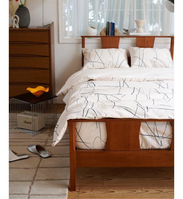 journal standard Furniture「《予約》WEATHER LINES DUVET COVER S.D　掛け布団カバー セミダブル」|その他|