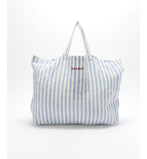 journal standard Furniture「【R&D.M.Co/オールドマンズテイラー】FOOT BALL STRIPE TOTE　トートバッグ」|トートバッグ|