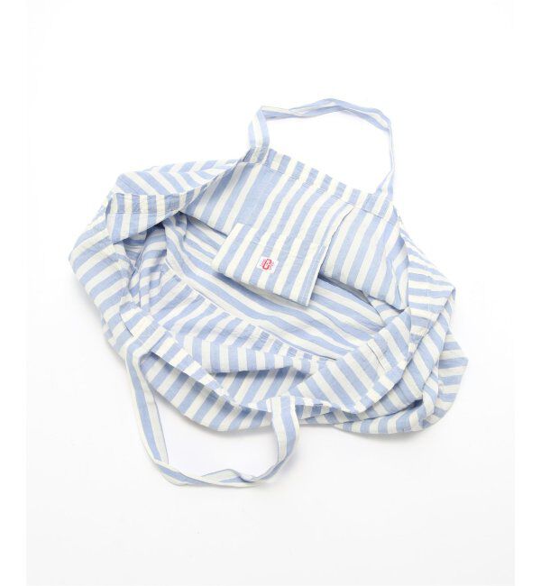 journal standard Furniture「【R&D.M.Co/オールドマンズテイラー】FOOT BALL STRIPE TOTE　トートバッグ」|トートバッグ|