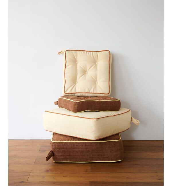 journal standard Furniture「《予約》FLOOR CUSHION SQUARE M　フロアクッション」|クッション・クッションカバー|