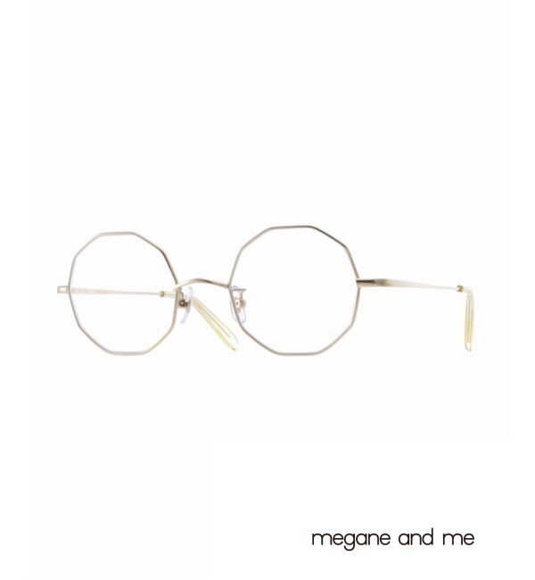 EYETHINK「【megane and me / メガネアンドミー】別注 GEO WG ex Optical」|メガネ|ゴールド