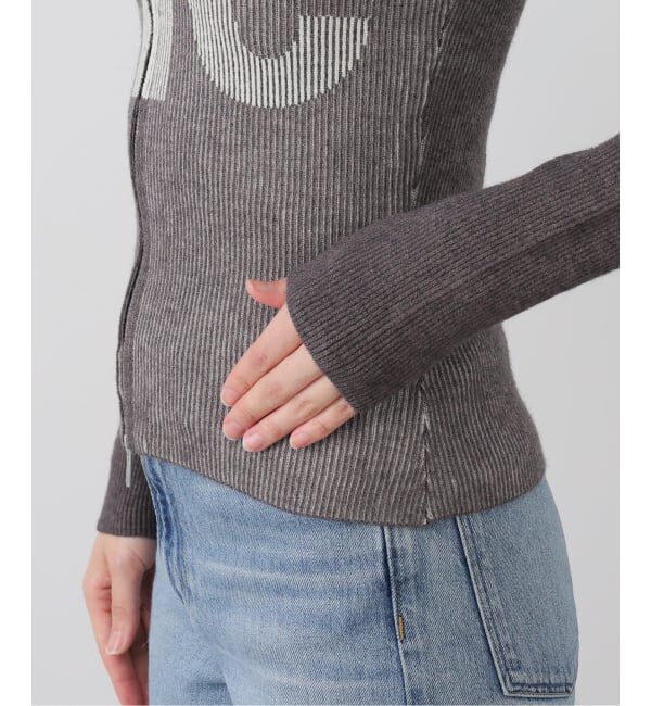 JOINT WORKS「ANNA SUI NYC / アナスイエヌワイシー NYCハイショクZIPカーデ」|カーディガン|