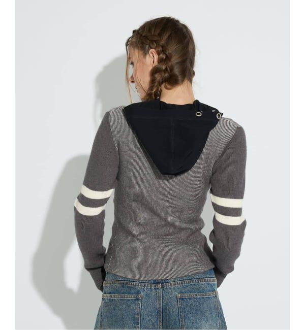 JOINT WORKS「ANNA SUI NYC / アナスイエヌワイシー NYCハイショクZIPカーデ」|カーディガン|