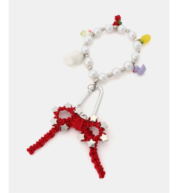 JOINT WORKS「Casselini/キャセリーニ チャームストラップ」|キーケース|レッド