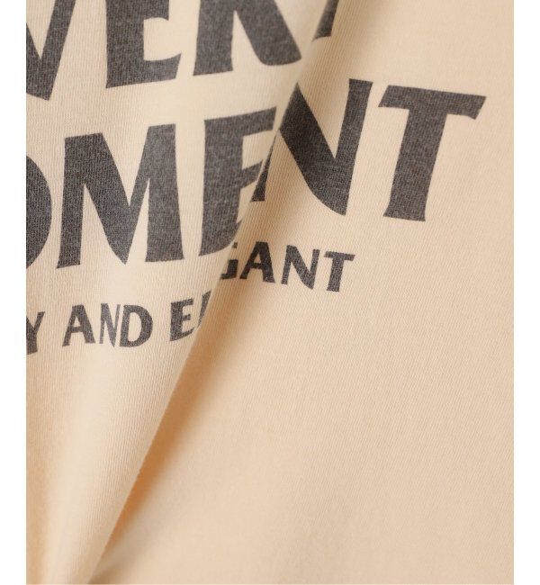 Plage「SAVOR EVERY MOMENT Tシャツ」|Tシャツ・カットソー|